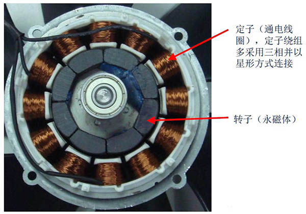 直流無刷電機定子轉子有什么不同？工作原理和作用如何？